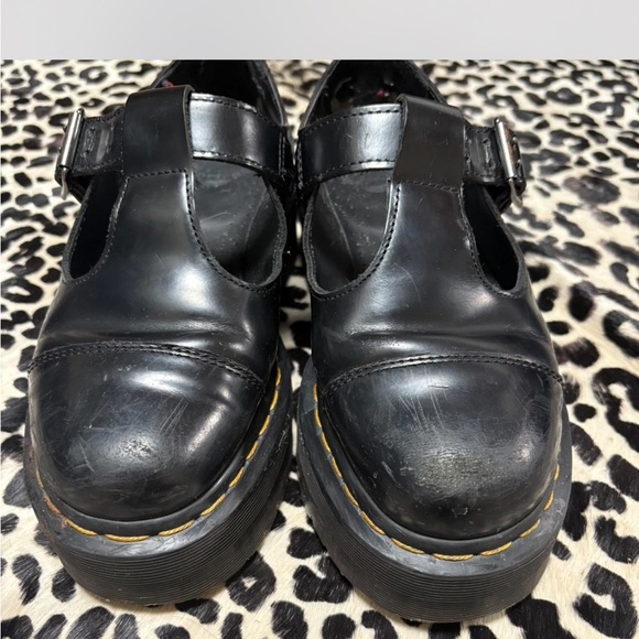Dr. Martens Black Platform Shoes - Picture 5 of 5